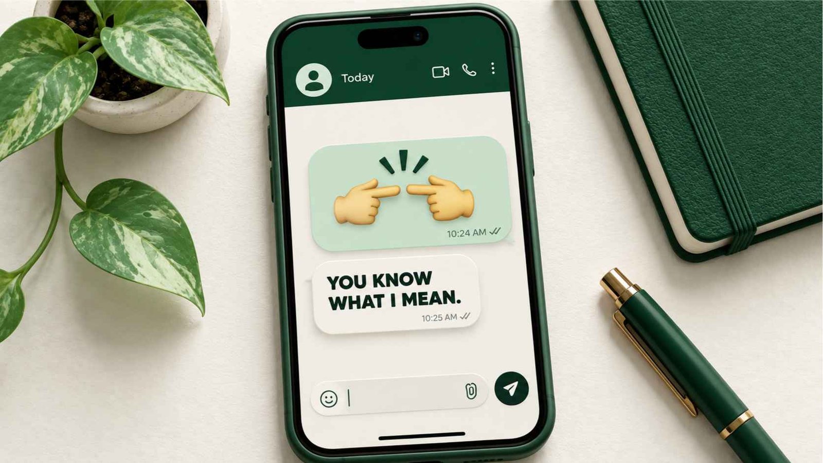 Clay style illustration of a checklist with a green checkmark and a green x mark over emoji examples