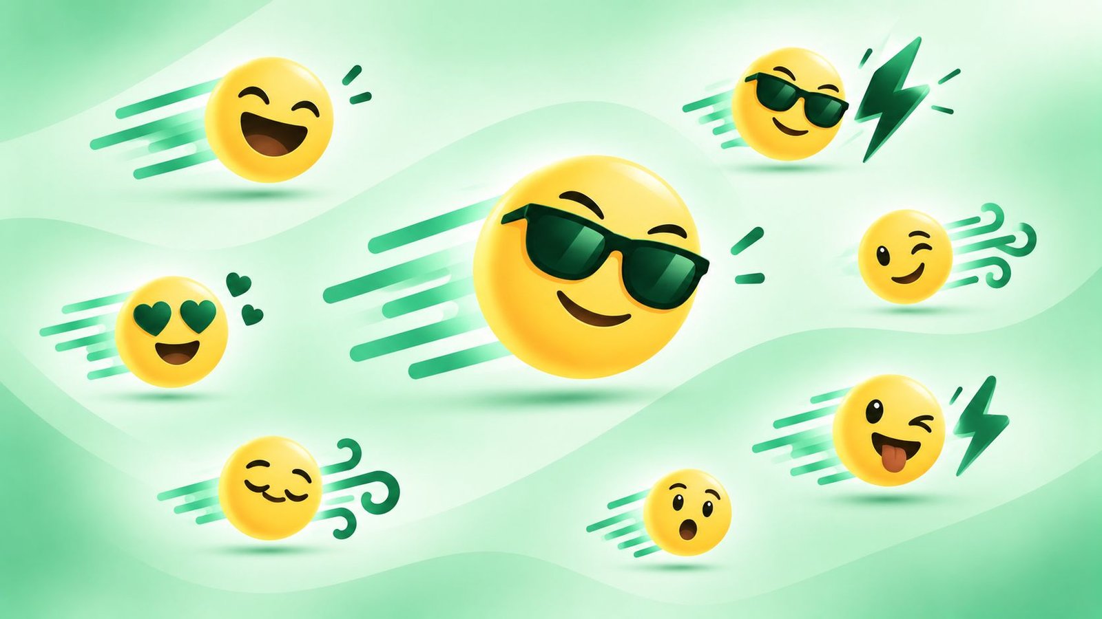Three phone outlines showing the same emoji rendered slightly differently across platforms