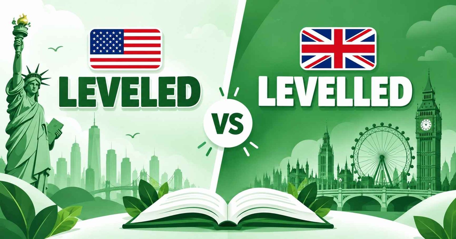 Leveled or levelled grammar guide – American vs British English spelling