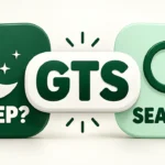 GTS full form in WhatsApp shown as a choice between sleep and search.
